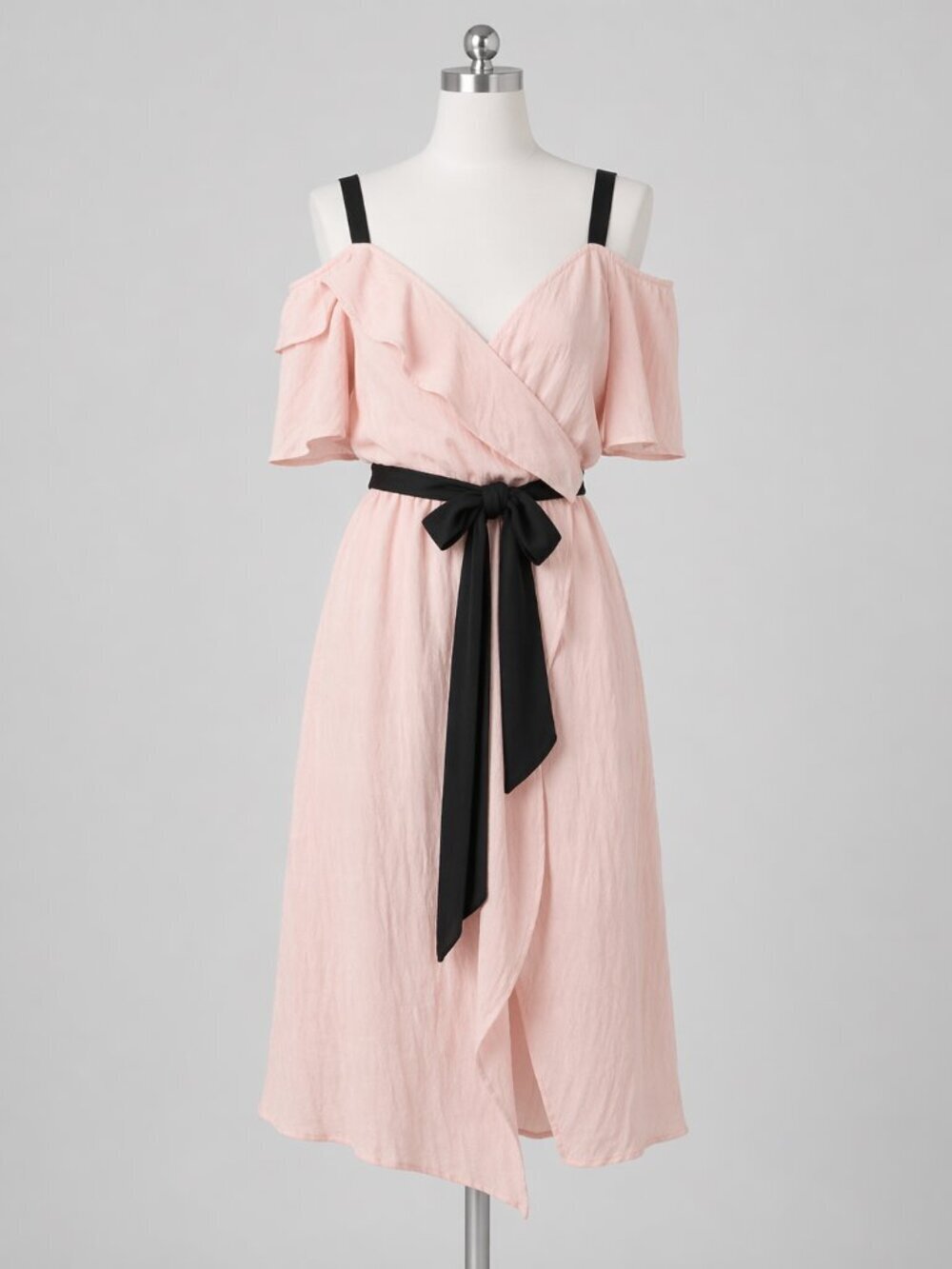 Zara Off The Shoulder Midi Dress